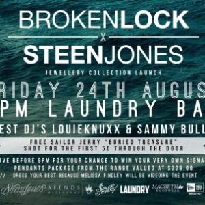 Broken Lock x Steen Jones-flyer