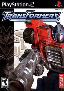 Transformers PS2 Cover