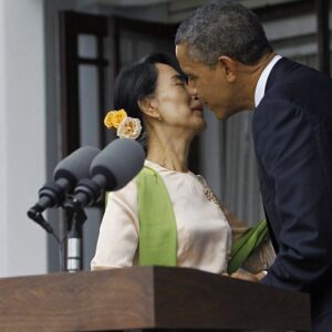 almost kissing