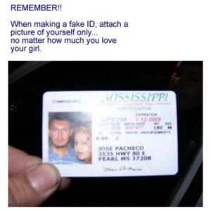 fake ID meme