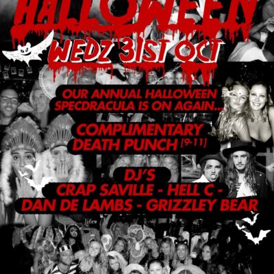 HALLOWEEN SPECDRACULA @ White Revolver