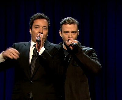 Video: Justin Timberlake and Jimmy Fallon – The History of Rap 4