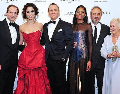 Skyfall Makes Big Splash in London