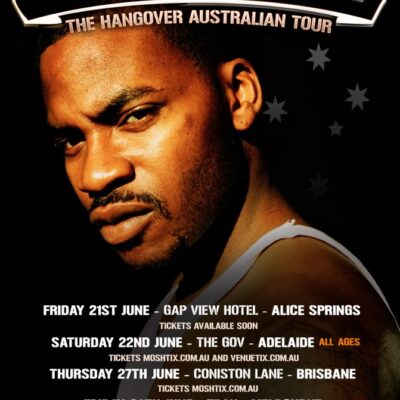 Obie Trice: The Hangover Australia Tour