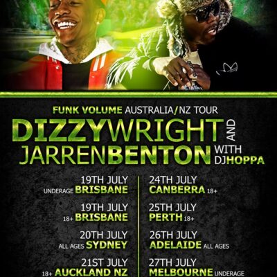 Dizzy Wright Australia & NZ Tour