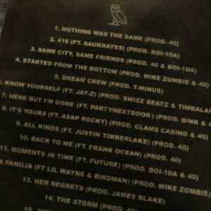 drake album art