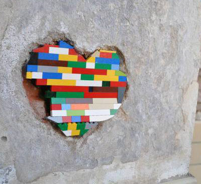 Art Room: Jan Vormann’s Lego Polyfilla
