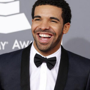 Rapper Drake arrives at the 55th annual Grammy Awards in Los Angeles