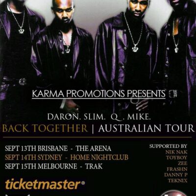 112 ‘Back Together’ Australian Tour 2013