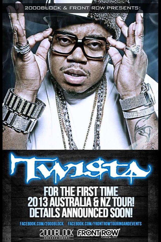 Twista Announces Debut Australian Tour