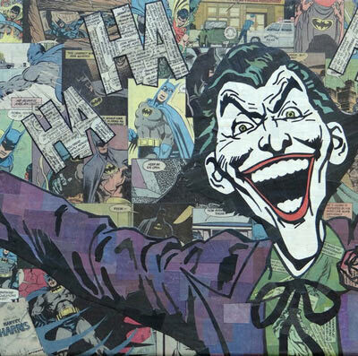 Art Room: Mike Alcanatara’s Comic Collages