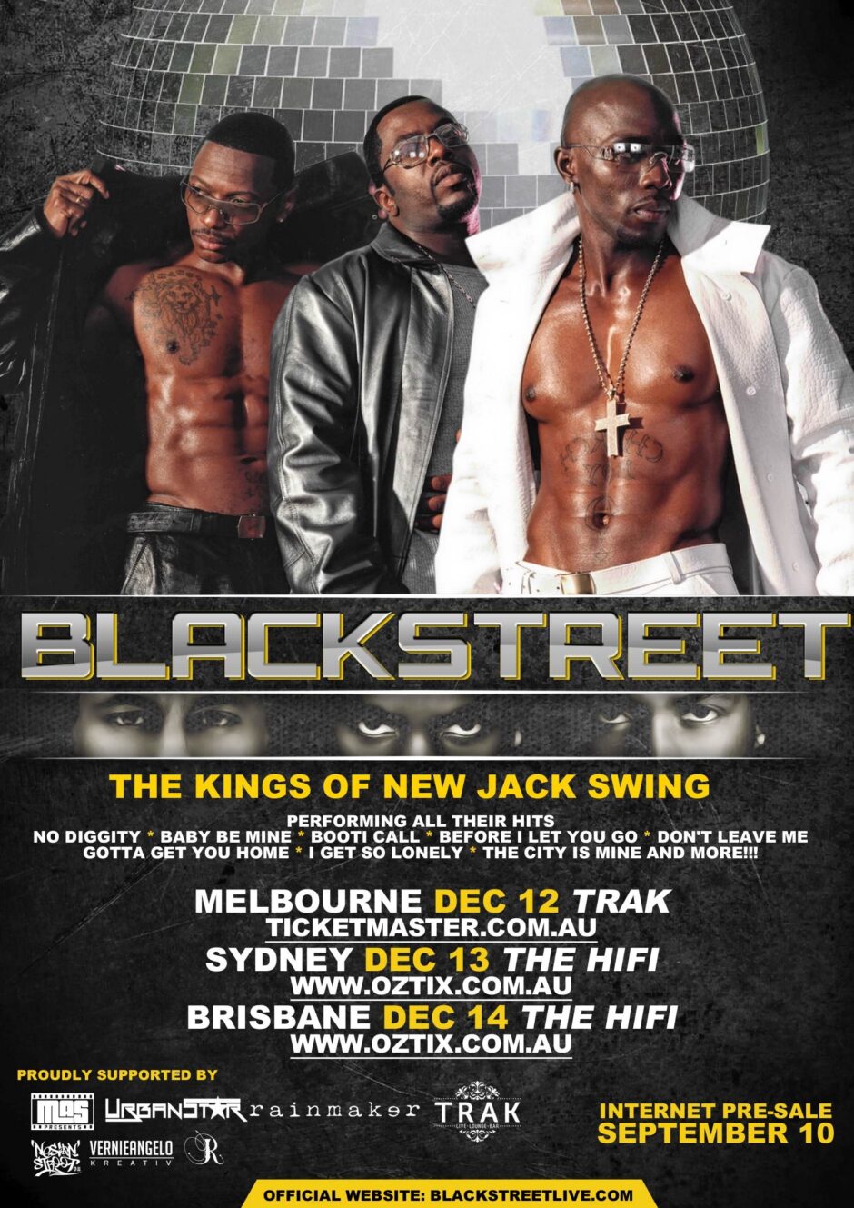 Blackstreet Return To Australia