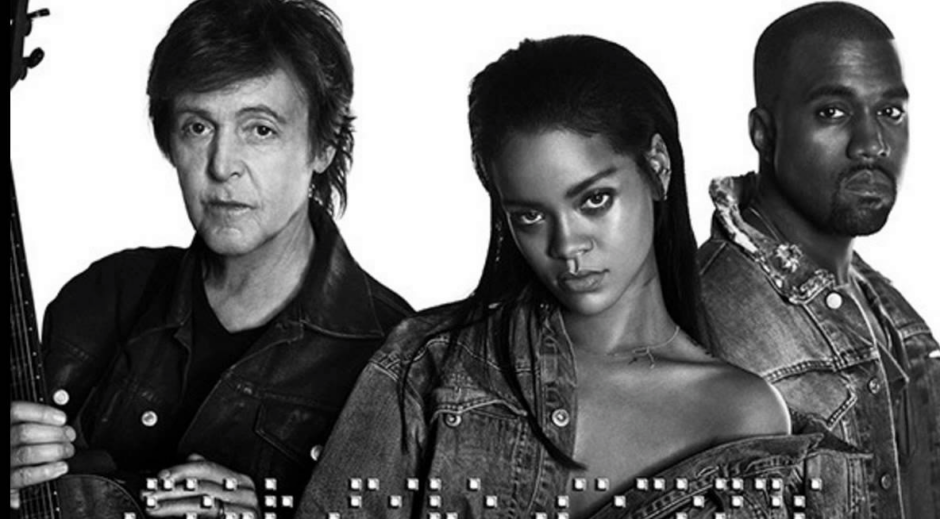 Video: Rihanna ft. Paul McCartney & Kanye West – FourFiveSeconds