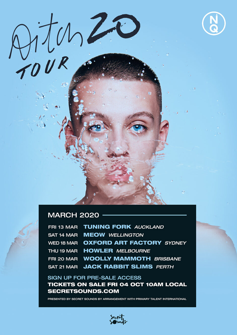 Aitch Australian & NZ Tour 2020