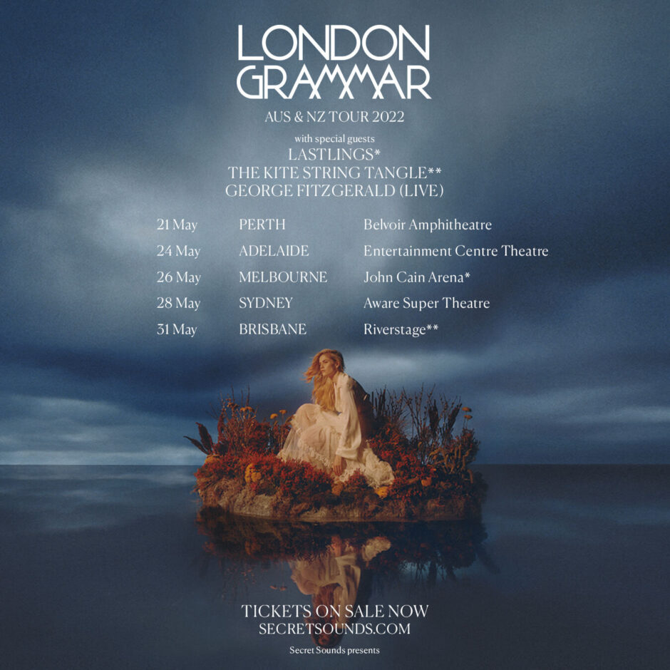 London Grammar Australian 2022 Tour
